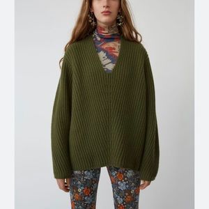 Acne studios Deborah oversized chunky wool sweater